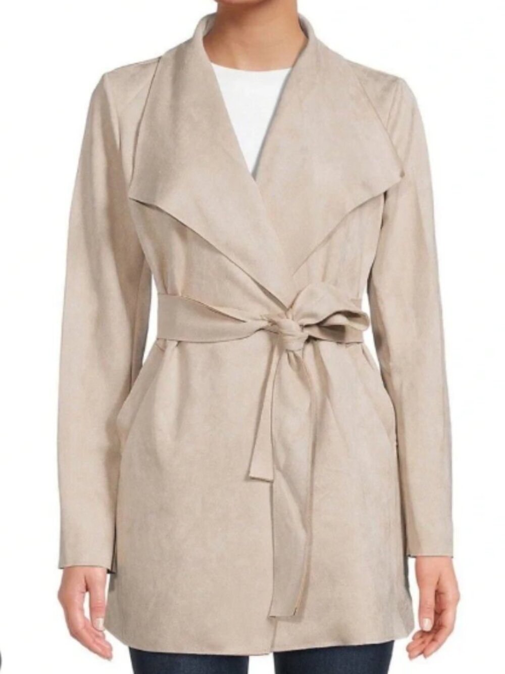 Magaschoni Belted Wrap Coat - Size XS
